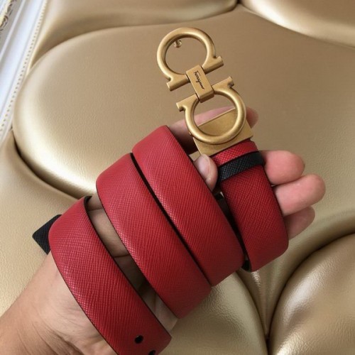 Super Perfect Quality Ferragamo Belts(100% Genuine Leather,steel Buckle)-1425