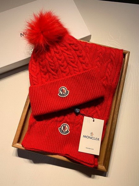 Moncler Wool Cap Scarf AAA-290