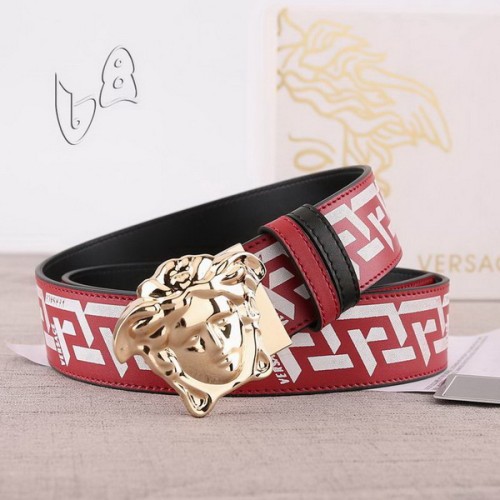 Super Perfect Quality Versace Belts(100% Genuine Leather,Steel Buckle)-425