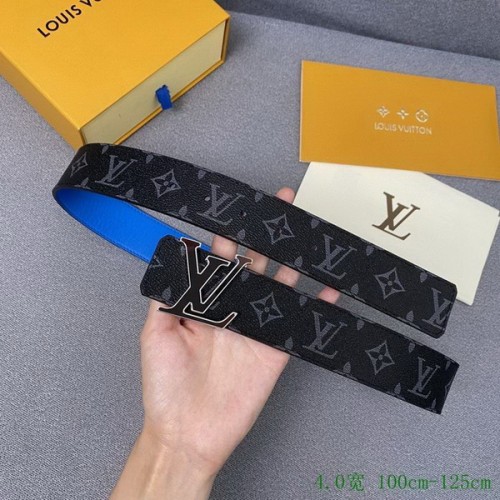 Super Perfect Quality LV Belts(100% Genuine Leather Steel Buckle)-3117