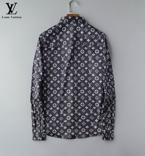 LV long sleeve shirt men-065(M-XXXL)