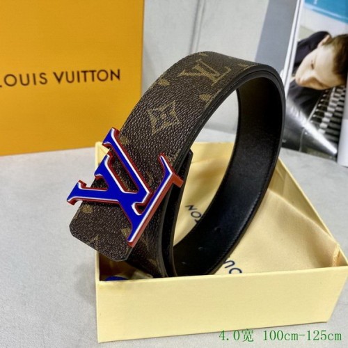 Super Perfect Quality LV Belts(100% Genuine Leather Steel Buckle)-2808