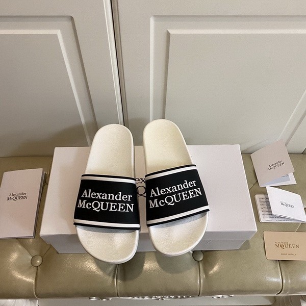 Alexander McQueen men slippers 1：1 quality-002