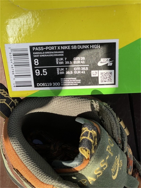 Authentic Pass~Port x Nike SB Dunk High “Workboot”