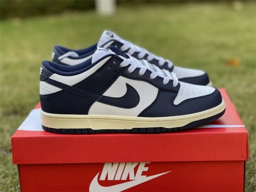 Authentic Nike Dunk low “Midnight Navy”