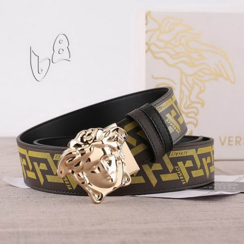Super Perfect Quality Versace Belts(100% Genuine Leather,Steel Buckle)-426