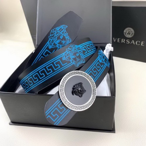 Super Perfect Quality Versace Belts(100% Genuine Leather,Steel Buckle)-462