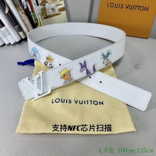 Super Perfect Quality LV Belts(100% Genuine Leather Steel Buckle)-2796