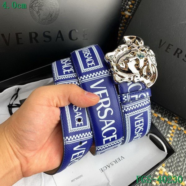 Super Perfect Quality Versace Belts(100% Genuine Leather,Steel Buckle)-822
