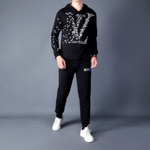 LV long sleeve men suit-066(M-XXXL)