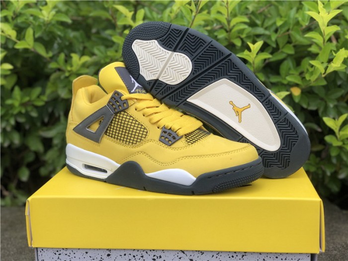 Authentic Air Jordan 4 “Lightning”