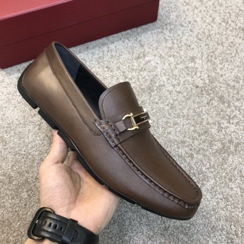 Ferragamo Men shoes 1：1 quality-132