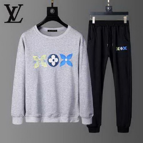 LV long sleeve men suit-093(M-XXXL)