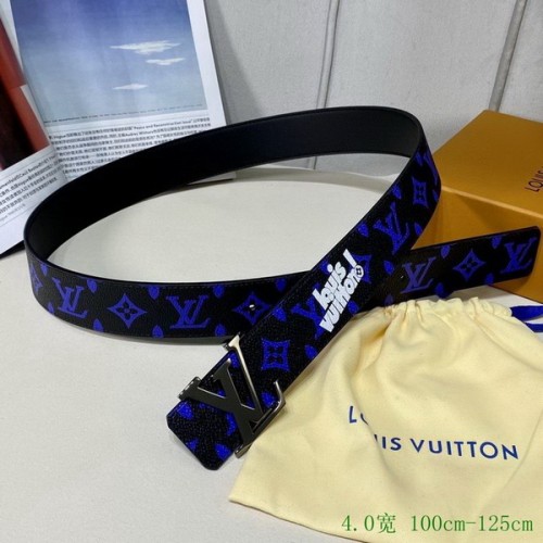 Super Perfect Quality LV Belts(100% Genuine Leather Steel Buckle)-3012