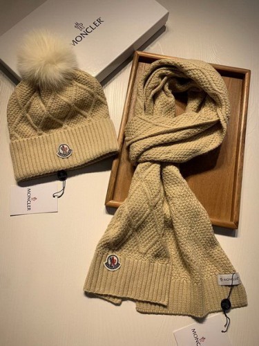 Moncler Wool Cap Scarf AAA-324