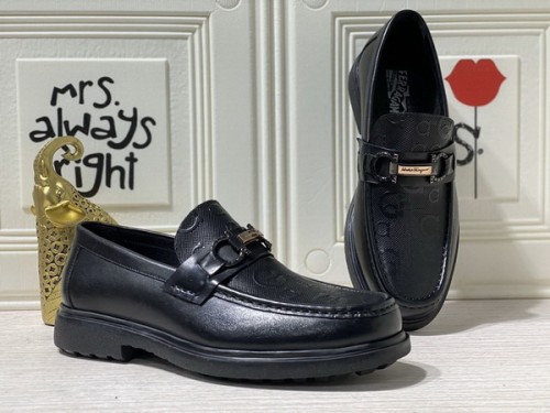 Ferragamo Men shoes 1：1 quality-015