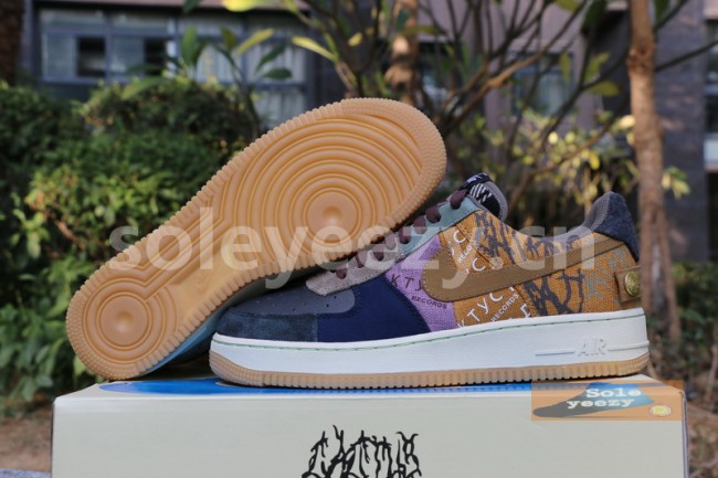 Authentic Travis Scott x Nike Air Force 1 Women