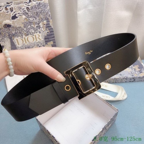 Super Perfect Quality Dior Belts(100% Genuine Leather,steel Buckle)-481