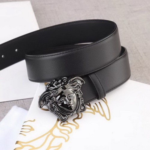 Super Perfect Quality Versace Belts(100% Genuine Leather,Steel Buckle)-443