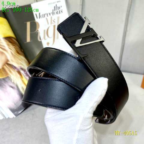 Super Perfect Quality LV Belts(100% Genuine Leather Steel Buckle)-2478