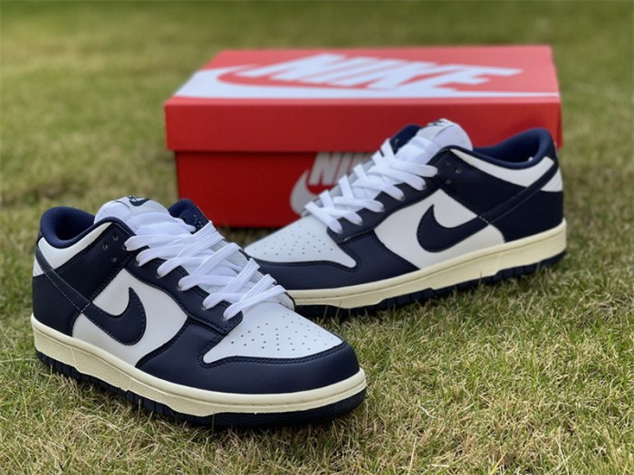 Authentic Nike Dunk low “Midnight Navy”