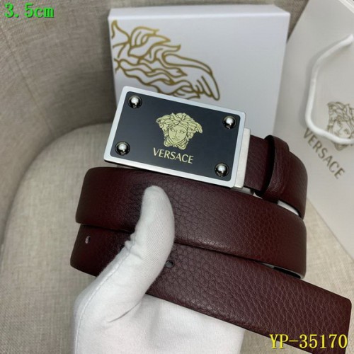 Super Perfect Quality Versace Belts(100% Genuine Leather,Steel Buckle)-724