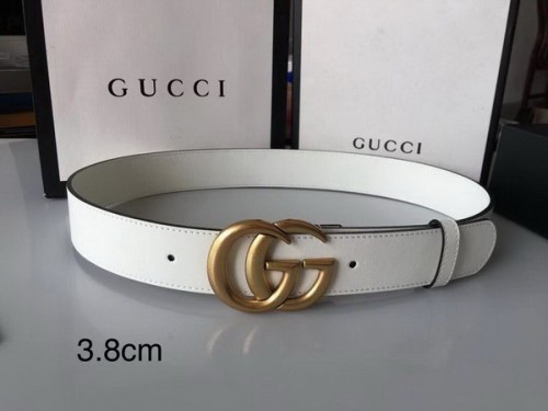 Super Perfect Quality G Belts(100% Genuine Leather,steel Buckle)-1774