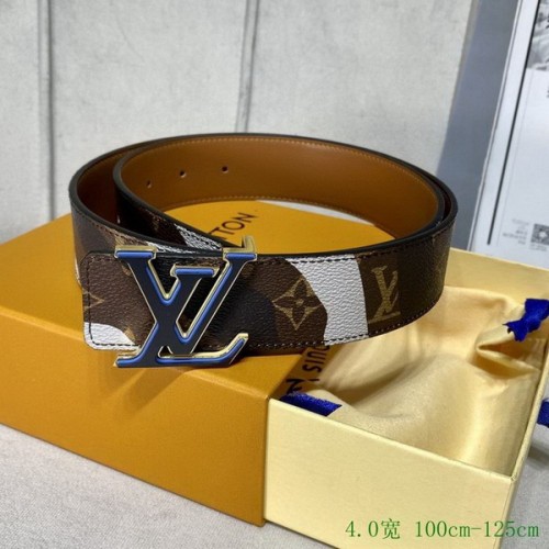 Super Perfect Quality LV Belts(100% Genuine Leather Steel Buckle)-2976