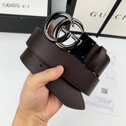 Super Perfect Quality G Belts(100% Genuine Leather,steel Buckle)-2255