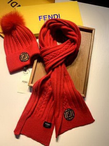 FD Wool Cap Scarf AAA-044