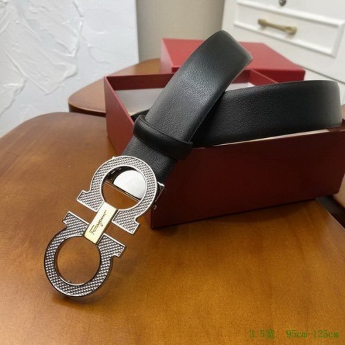 Super Perfect Quality Ferragamo Belts(100% Genuine Leather,steel Buckle)-1611