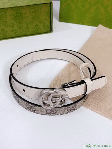 Super Perfect Quality G Belts(100% Genuine Leather,steel Buckle)-2691