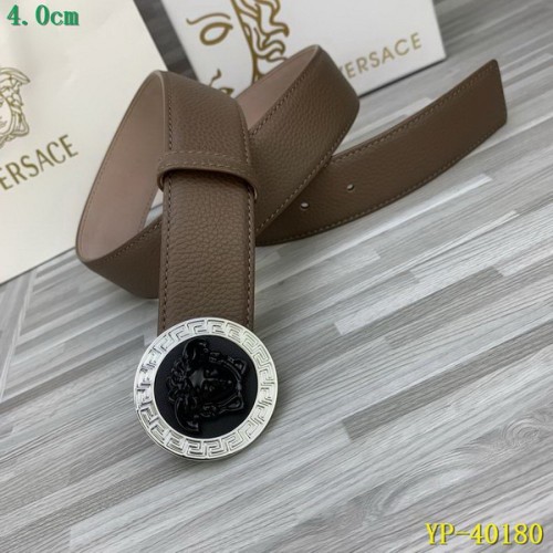 Super Perfect Quality Versace Belts(100% Genuine Leather,Steel Buckle)-059
