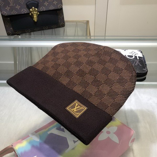 LV Wool Cap Scarf AAA-175