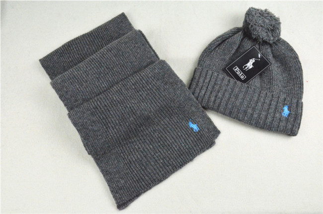 POLO Wool Cap Scarf AAA-005