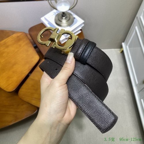 Super Perfect Quality Ferragamo Belts(100% Genuine Leather,steel Buckle)-1667