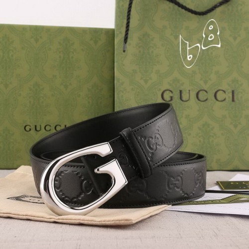 Super Perfect Quality G Belts(100% Genuine Leather,steel Buckle)-2651