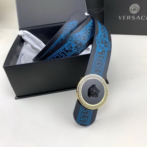 Super Perfect Quality Versace Belts(100% Genuine Leather,Steel Buckle)-459