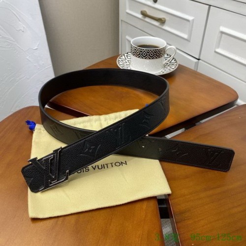 Super Perfect Quality LV Belts(100% Genuine Leather Steel Buckle)-2753