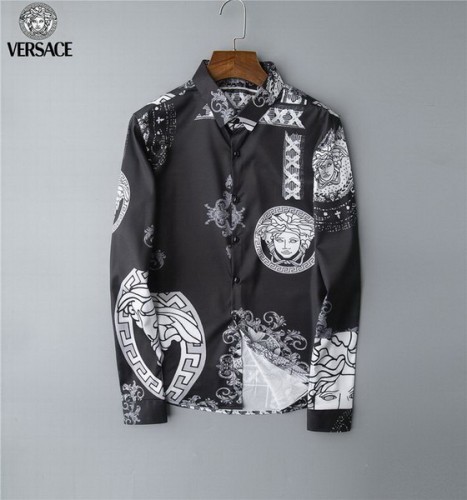 Versace long sleeve shirt men-005(M-XXXL)