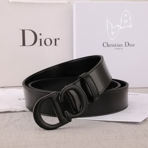 Super Perfect Quality Dior Belts(100% Genuine Leather,steel Buckle)-439