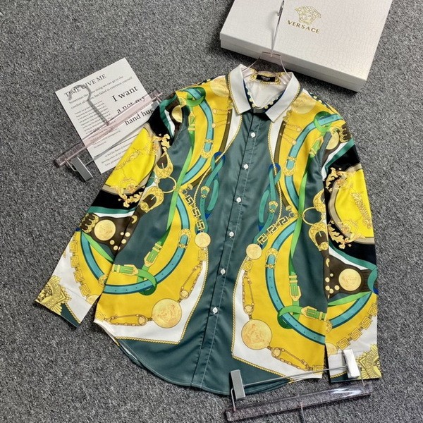 Versace long sleeve shirt men-133(M-XXL)