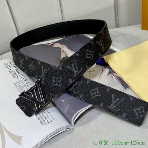 Super Perfect Quality LV Belts(100% Genuine Leather Steel Buckle)-3039