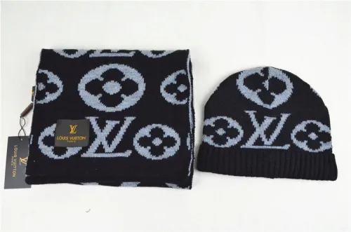LV Wool Cap Scarf AAA-021