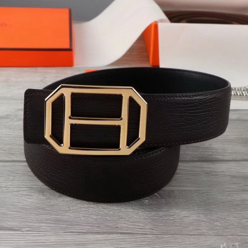 Super Perfect Quality Hermes Belts(100% Genuine Leather,Reversible Steel Buckle)-544