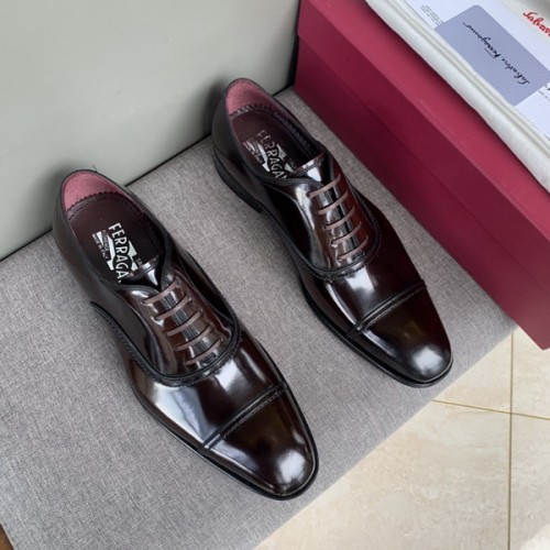 Ferragamo Men shoes 1：1 quality-309