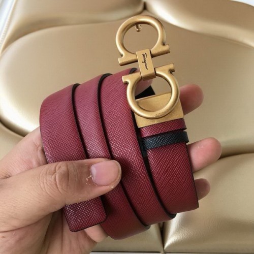 Super Perfect Quality Ferragamo Belts(100% Genuine Leather,steel Buckle)-1421