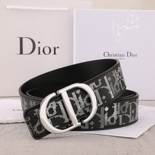 Super Perfect Quality Dior Belts(100% Genuine Leather,steel Buckle)-445