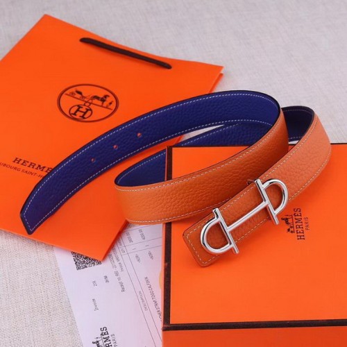 Super Perfect Quality Hermes Belts(100% Genuine Leather,Reversible Steel Buckle)-699