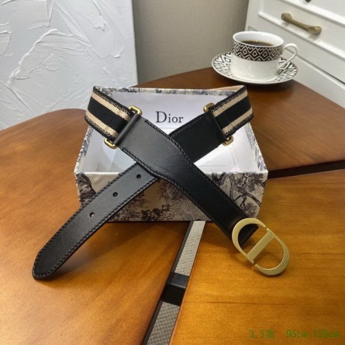 Super Perfect Quality Dior Belts(100% Genuine Leather,steel Buckle)-467